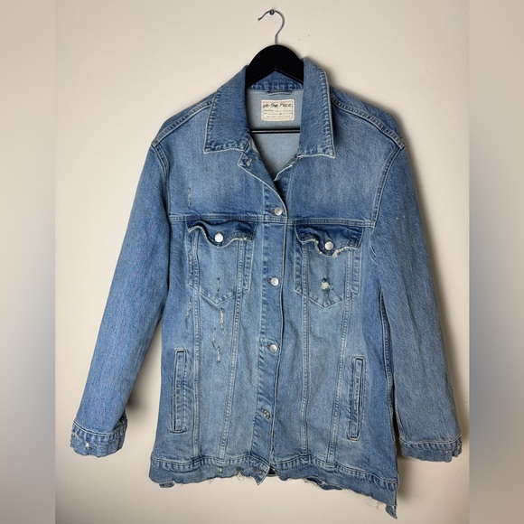 We The Free Denim Jacket - Picture 1 of 5